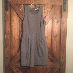 Madewell Verse Dress Gray